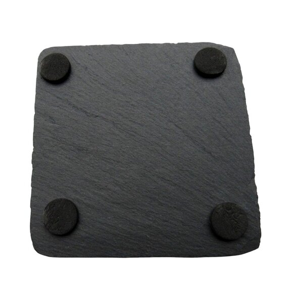 MOTORCYCLE COASTERS Engraved Set of 4 Square Gray Slate 4x4" - Picture 6 of 6